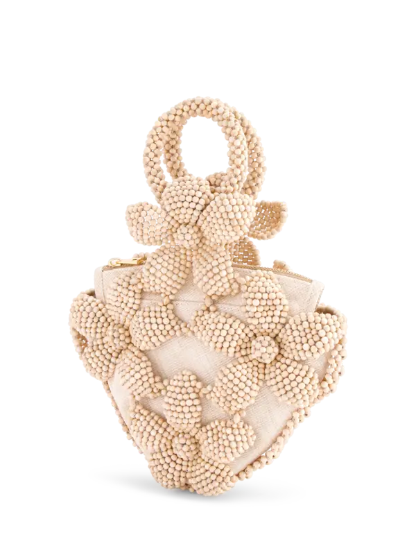 Rossi Beaded Floral Handbag