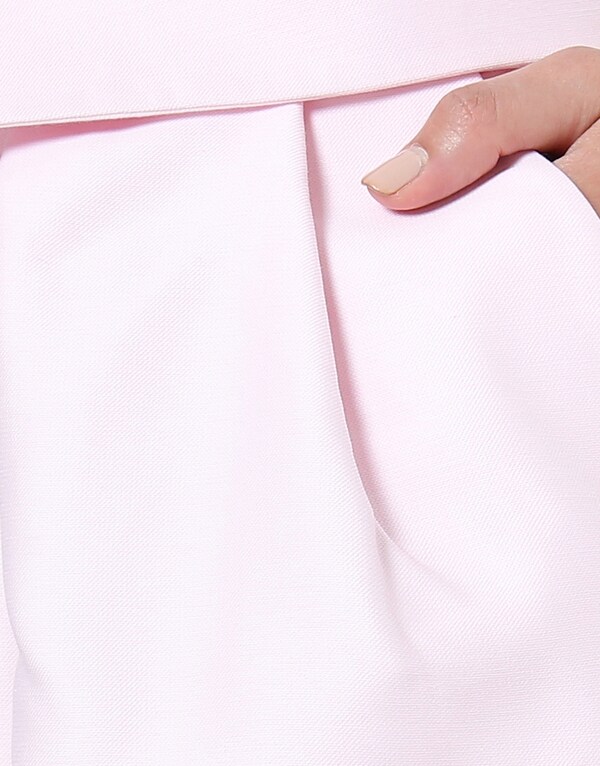 Pink Fold over Waist Shorts