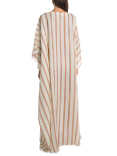 Orange and White Striped Tunic