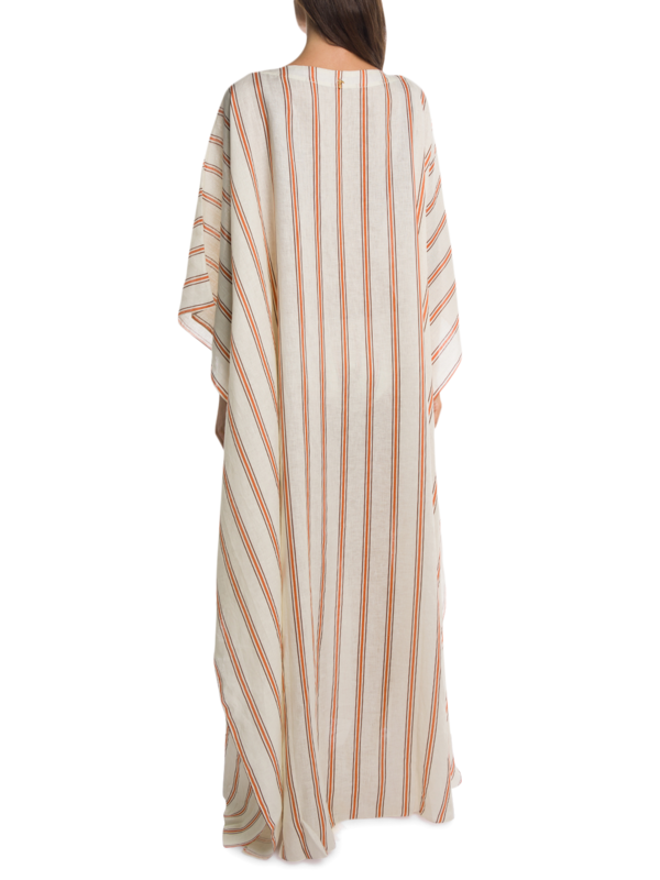 Orange and White Striped Tunic