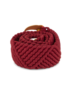 Braided Belt / Wine