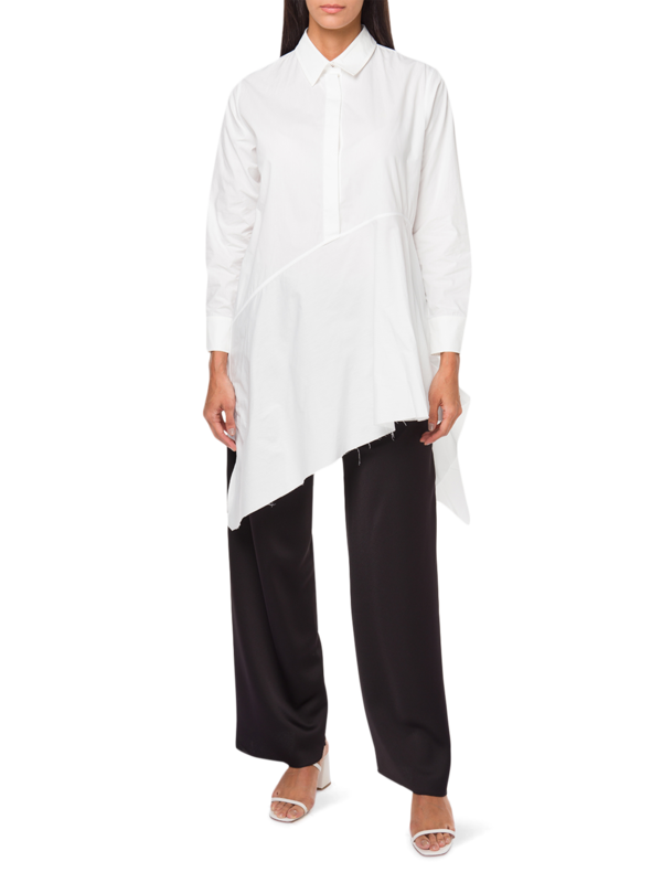 Asymmetrical Shirt Dress