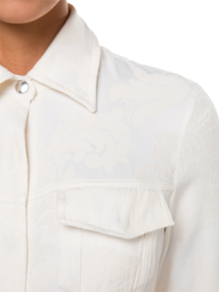 Brocade Ruffle Dress