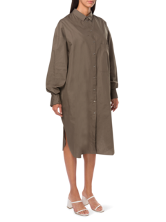 Oversized Shirt Dress