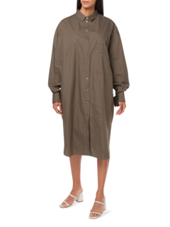 Oversized Shirt Dress