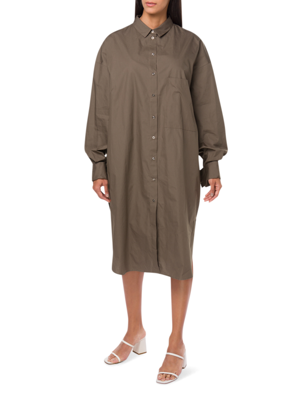 Oversized Shirt Dress