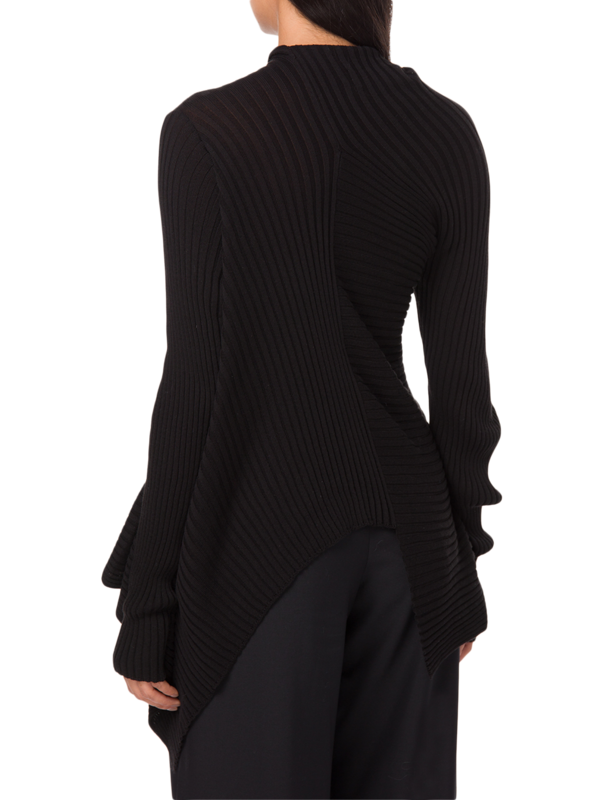 Draped Knit Jumper