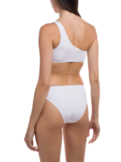 Lyla Bikini Daisy White with Tortoiseshell Rings
