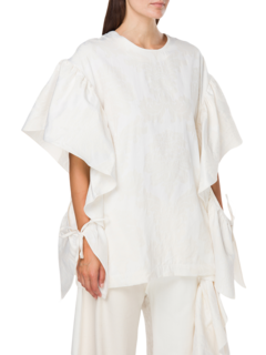 Brocade Oversized T-Shirt Dress