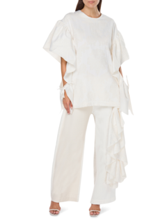 Brocade Oversized T-Shirt Dress