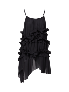 Ruffle Asymmetric Top