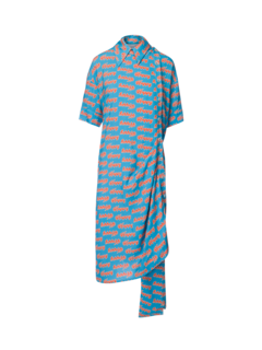 ASYMMETRIC SS DRESS HAPPY