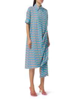 ASYMMETRIC SS DRESS HAPPY