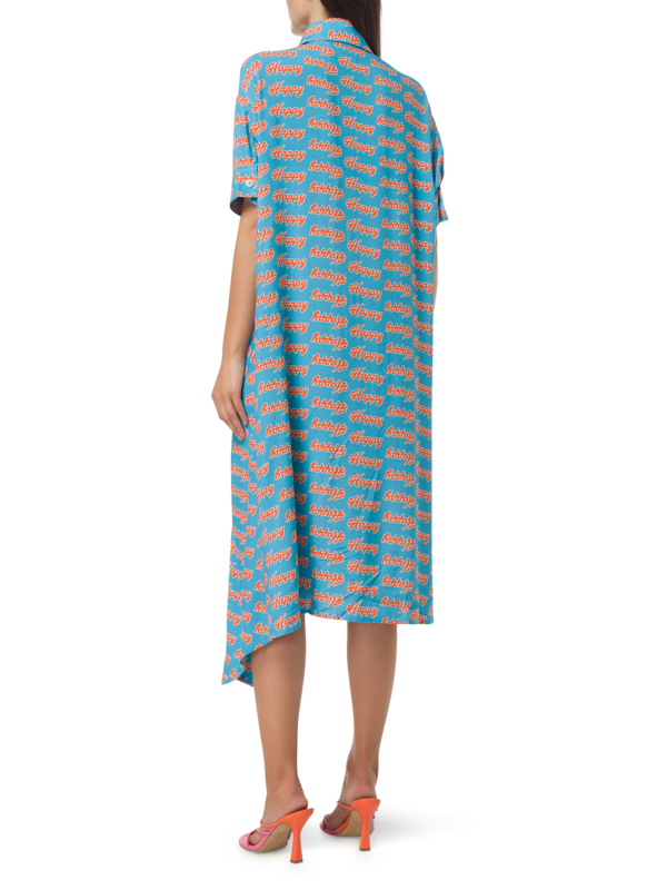 ASYMMETRIC SS DRESS HAPPY