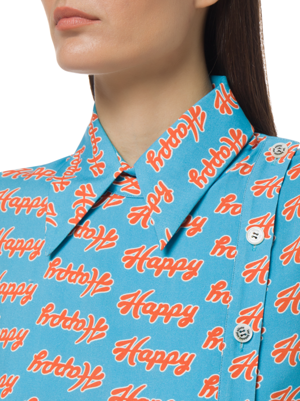 ASYMMETRIC SS DRESS HAPPY