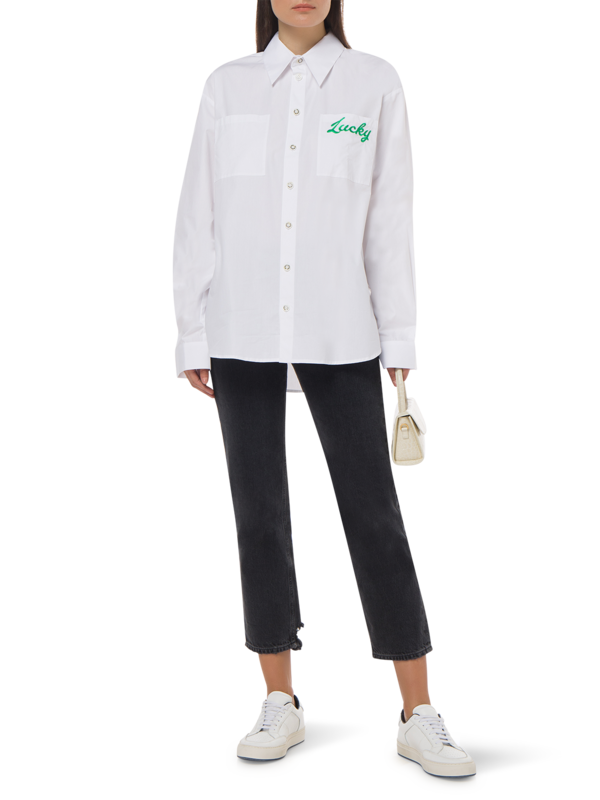 COTTON POPLIN SHIRT