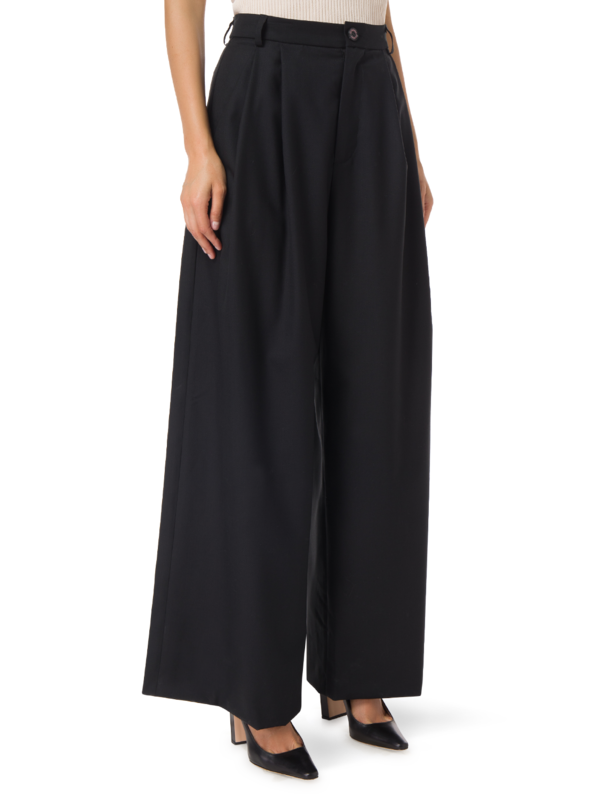 WOOL BLEND PANTS LUCKY
