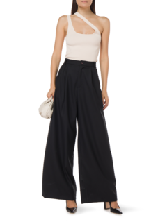 WOOL BLEND PANTS LUCKY