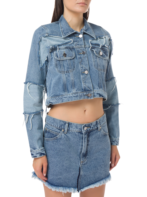 LIGHT WASH DENIM JACKET