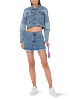 LIGHT WASH DENIM JACKET