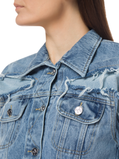 LIGHT WASH DENIM JACKET