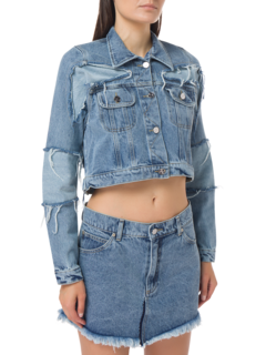 LIGHT WASH DENIM JACKET