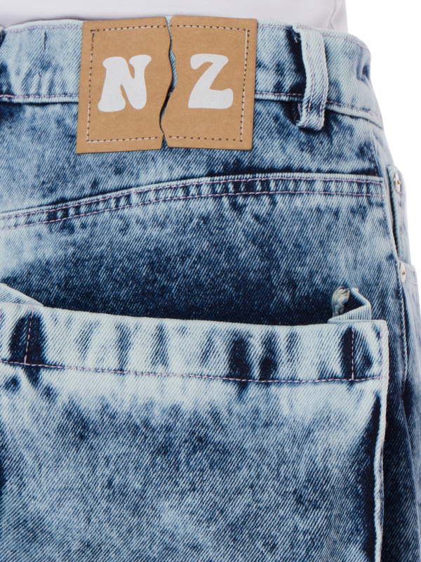 STORAGE BOX ACID WASH JEANS