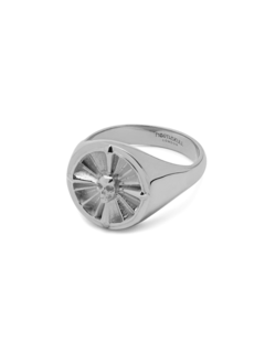 Atticus Skull Compass Pinky Ring