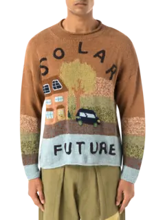Solar Future Roll Neck T-Shirt
