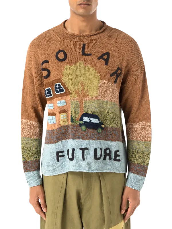 Solar Future Roll Neck T-Shirt