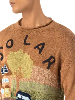 Solar Future Roll Neck T-Shirt
