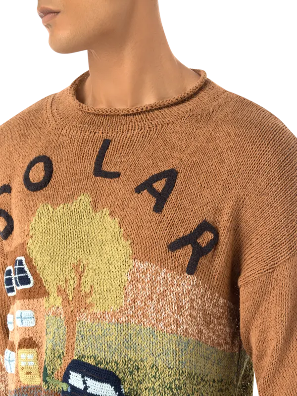 Solar Future Roll Neck T-Shirt