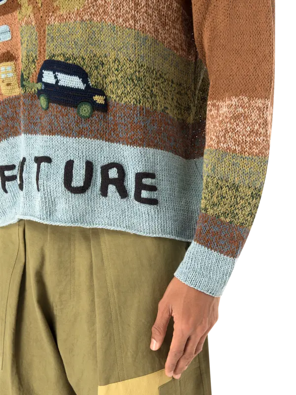 Solar Future Roll Neck T-Shirt