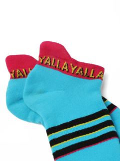 Printed Blue Socks