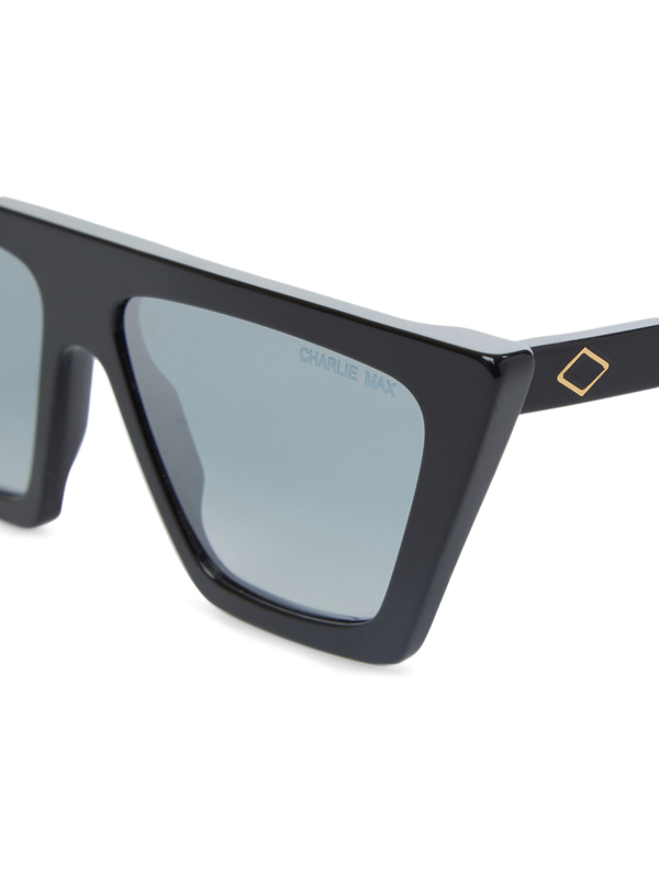 Black Angular Sunglasses