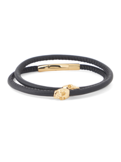 Black/Gold Wrap Bracelet