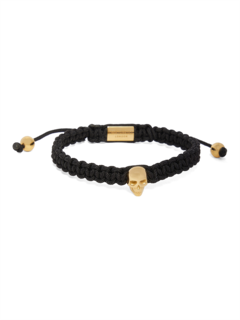 Black/Gold Macrame Bracelet