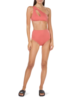 One Shoulder Cut-Out Bikini