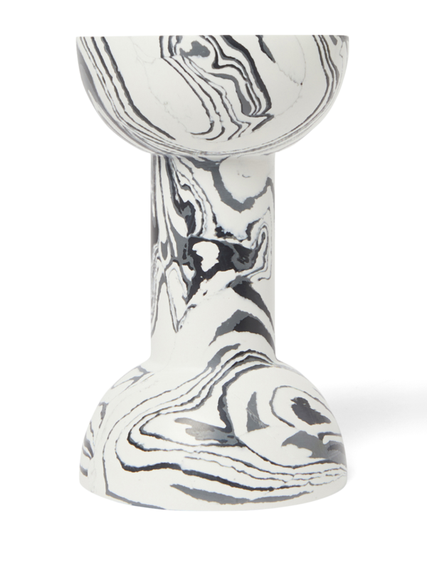 Black & White Swirl Dumbbell