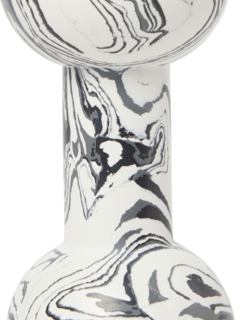 Black & White Swirl Dumbbell