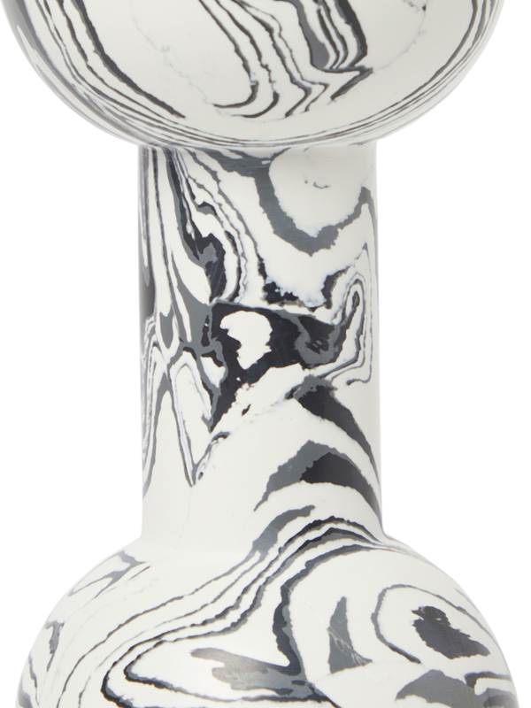 Black & White Swirl Dumbbell