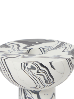 Black & White Swirl Dumbbell