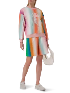 سترة مطرزة بتصميم فطر