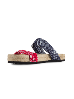 Dual Bandana Straps Sandals