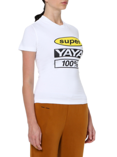 White Printed T-shirt