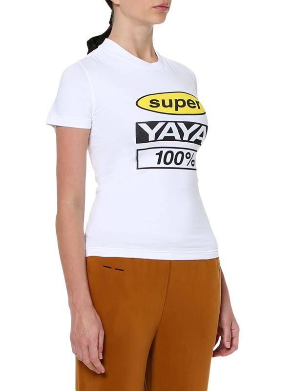 White Printed T-shirt