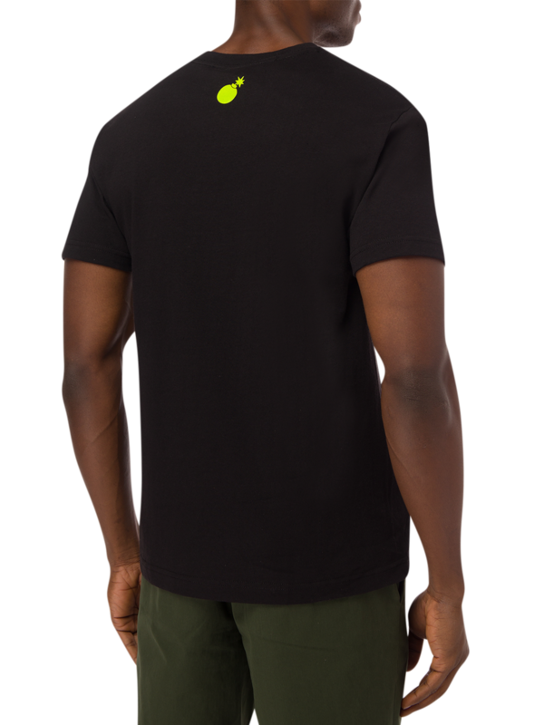 Moon Slant Cotton T-Shirt