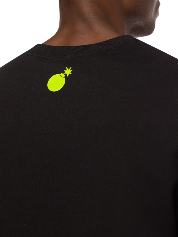 Moon Slant Cotton T-Shirt