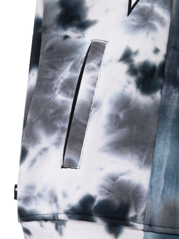 Split Print Pullover