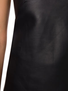 Half Moon Leather Bustier